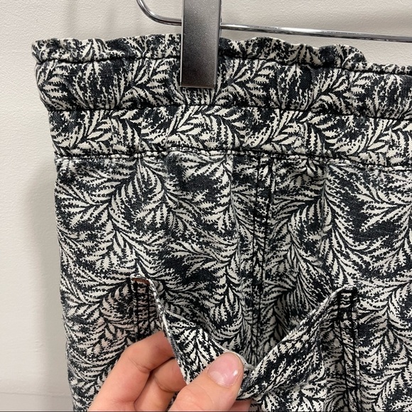 Anthropologie Rhys Utility Linen Printed Jogger Pants Drawstring Medium - Picture 8 of 13